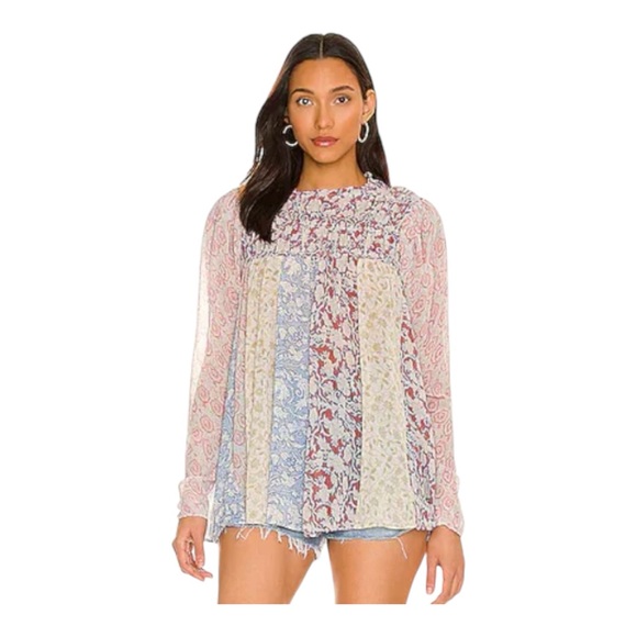 Free People Merrie Mix Tunic - Picture 8 of 8